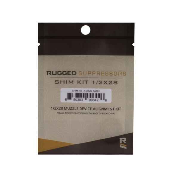 RUGGED SHIM KIT – SUPPRESSOR & MUZZLE DEVICE SHIM SET