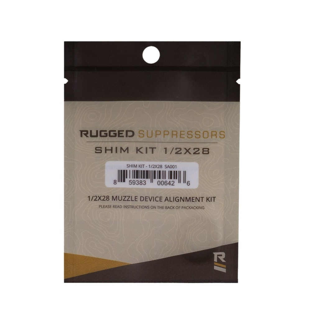 RUGGED SHIM KIT – SUPPRESSOR & MUZZLE DEVICE SHIM SET